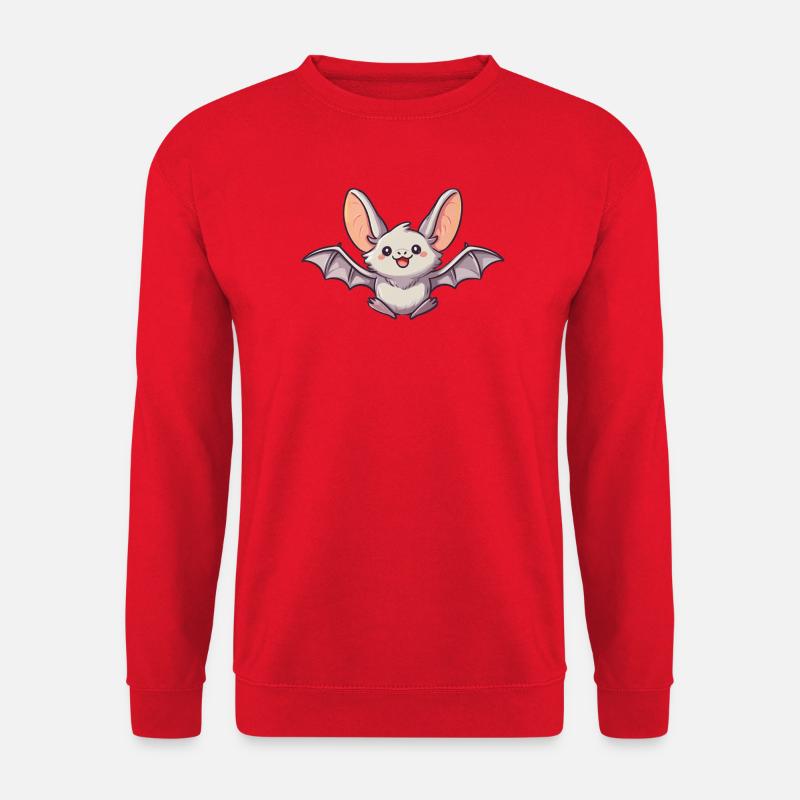 Fledermaus - Unisex Pullover - Rot