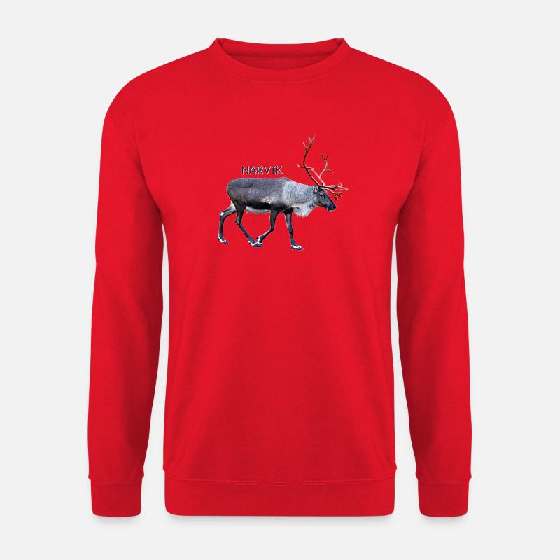 NARVIK - Unisex Sweatshirt - red