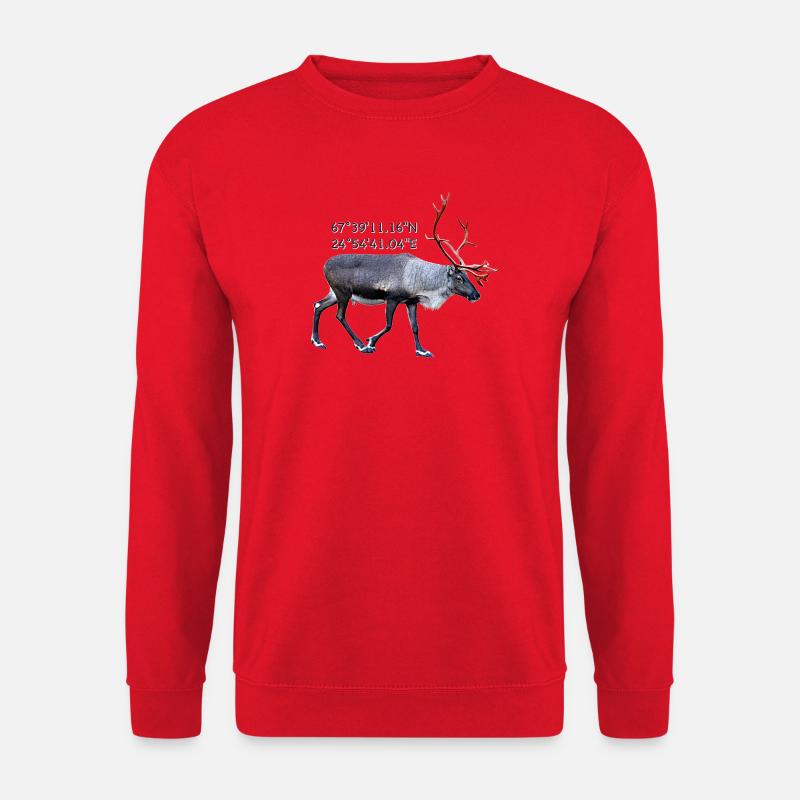Kittilä - Unisex Pullover - Rot