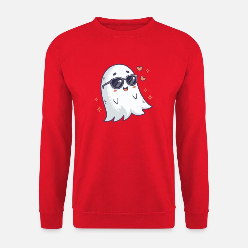 Coole Ghost Sonnenbrille - Unisex Pullover - Rot