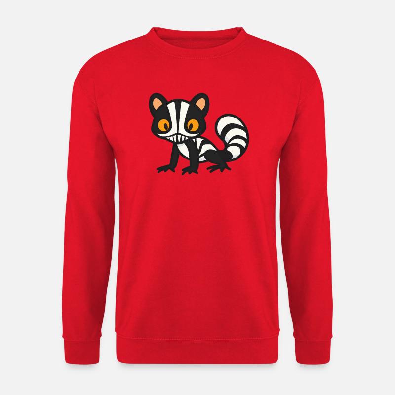 Stinktier Zombie Halloween Zombie - Unisex Pullover - Rot