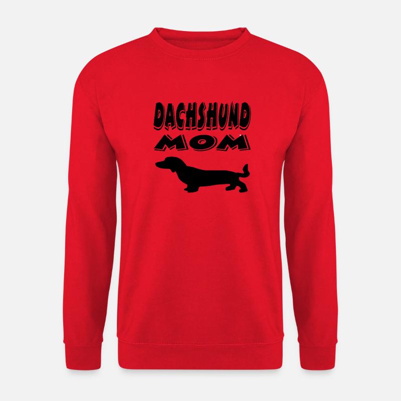 Dackel - Unisex Pullover - Rot