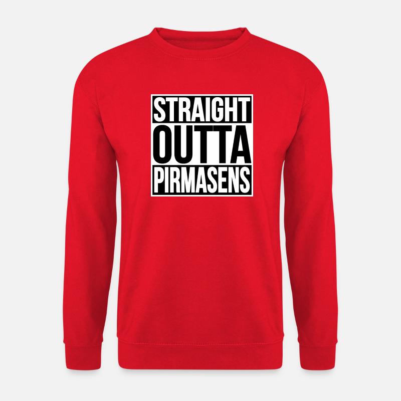 STRAIGHT OUTTA PRIMASENS - Unisex Pullover - Rot