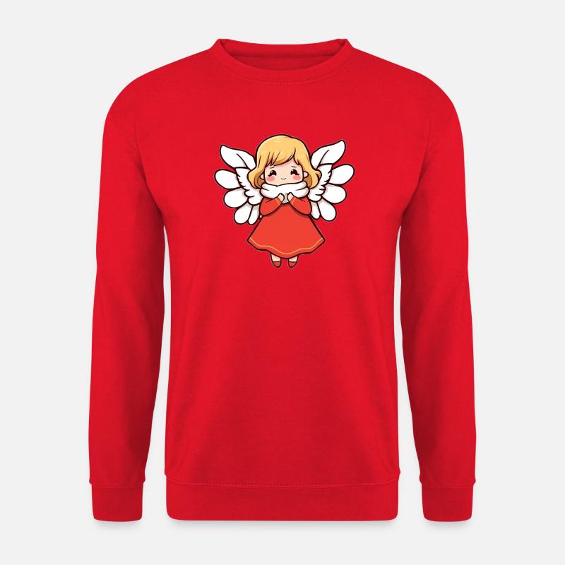 Engel - Unisex Pullover - Rot