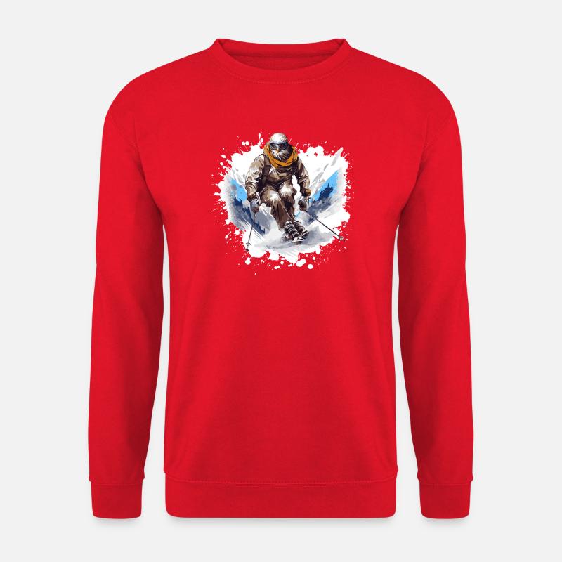 Adler Ski Skiing - Unisex Sweatshirt - red