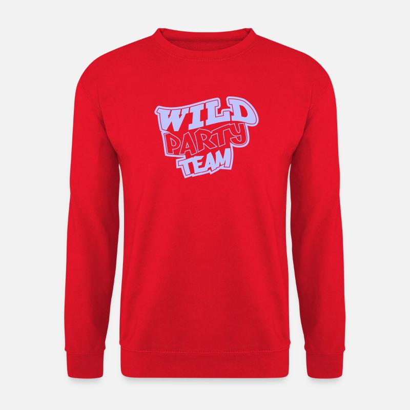 Wild Party Team Graffiti - Unisex Sweatshirt - red
