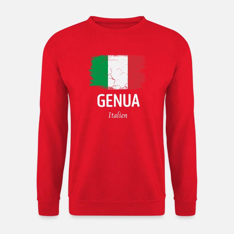 Genoa - Unisex Sweatshirt - red