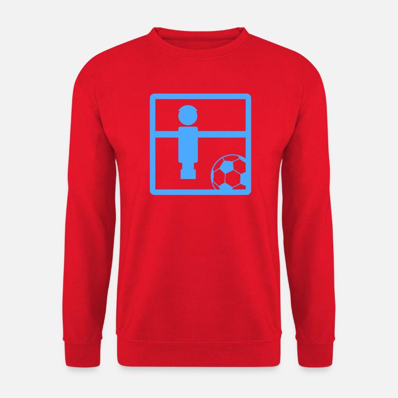 Kicker Symbol Fußball - Unisex Pullover - Rot