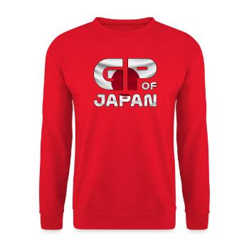 japan_gp - Unisex Sweatshirt - red - Front - Alina (178cm) & Michal (187cm)