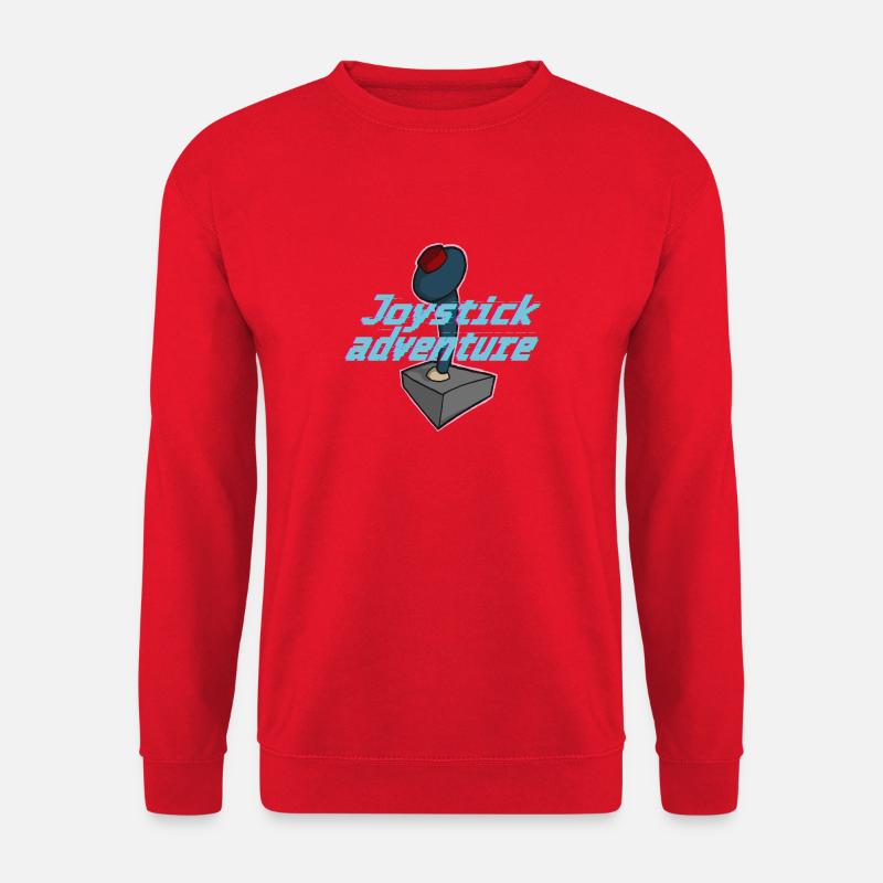 Game Adventure Neon-Glitch - Unisex Pullover - Rot