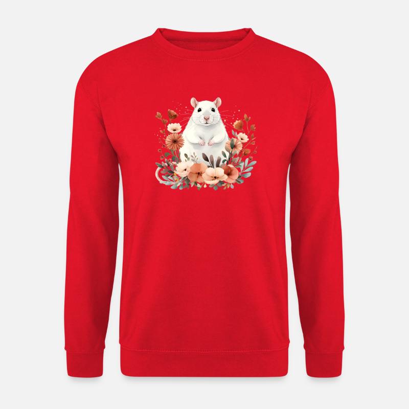 Ratte - Unisex Pullover - Rot