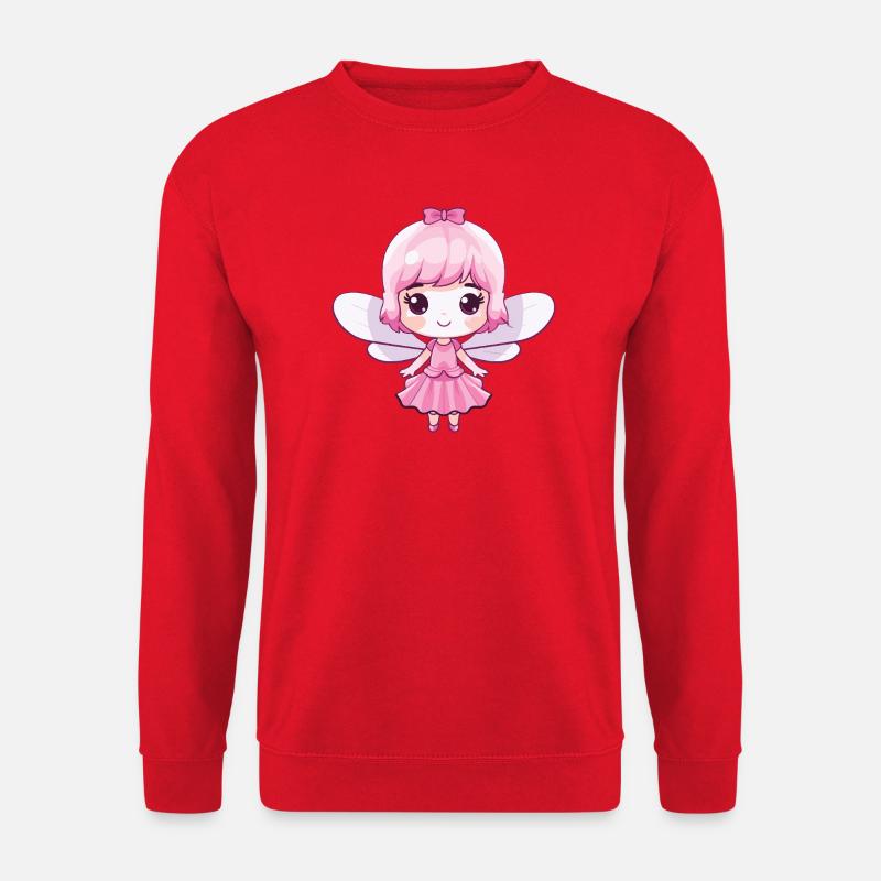 Fee Comic Niedlich - Unisex Pullover - Rot