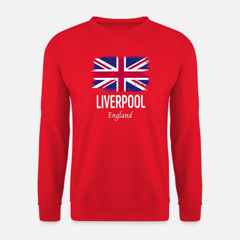 Liverpool - Unisex Pullover - Rot