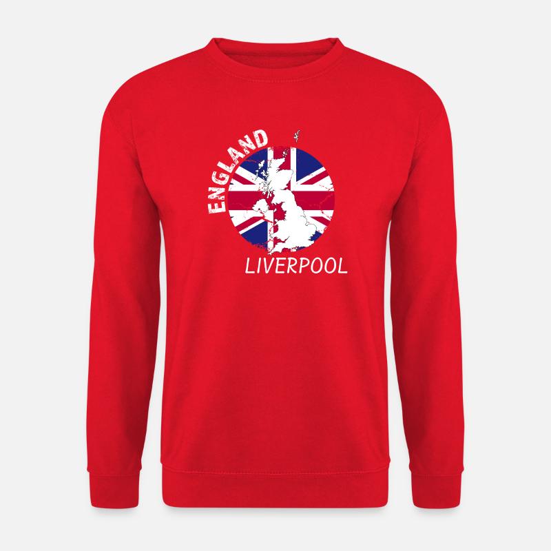 Liverpool - Unisex Pullover - Rot