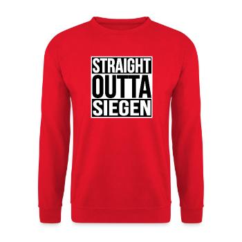 Victoire directe - Sweat-shirt Unisexe - rouge - Devant - Alina (178cm) & Michal (187cm)