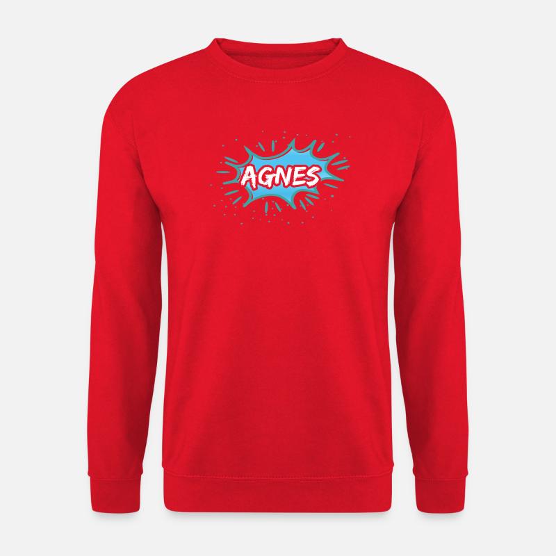 Agnes als Agnes - Unisex Pullover - Rot