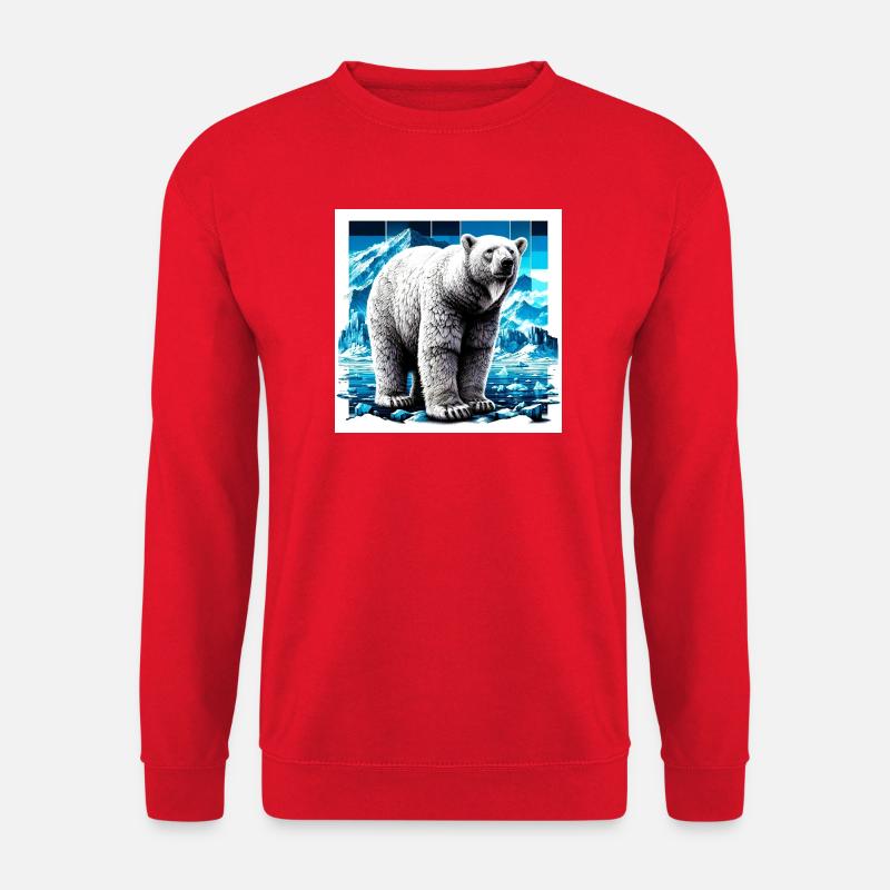 Eisbär - Unisex Pullover - Rot