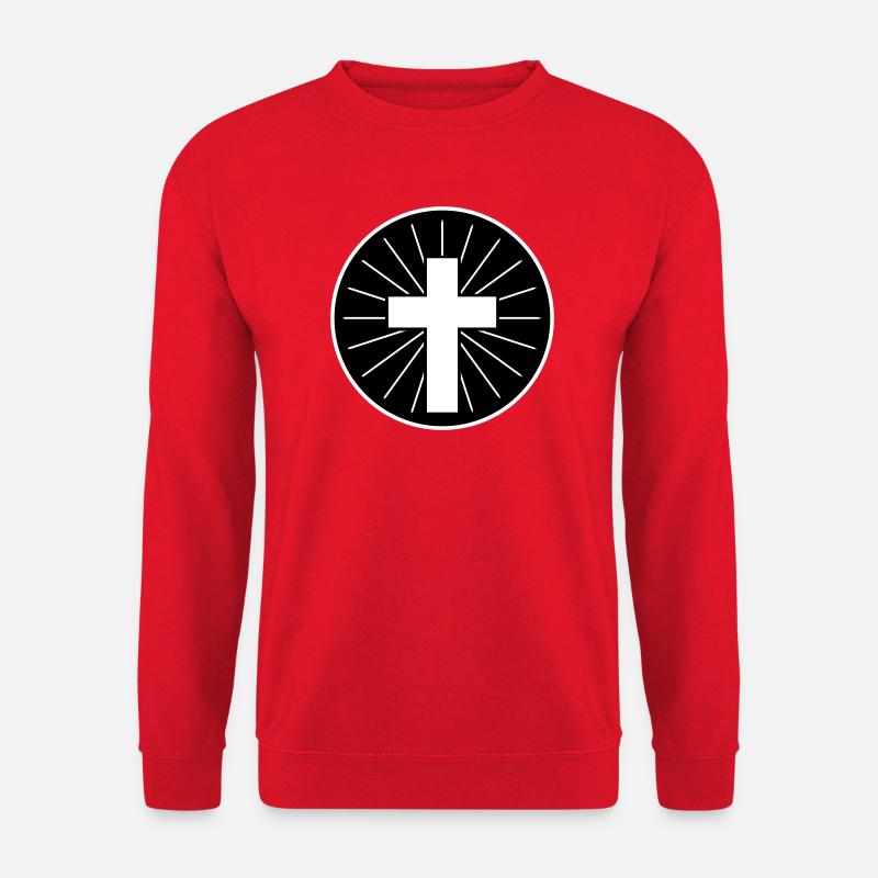 Kreuz - Unisex Pullover - Rot