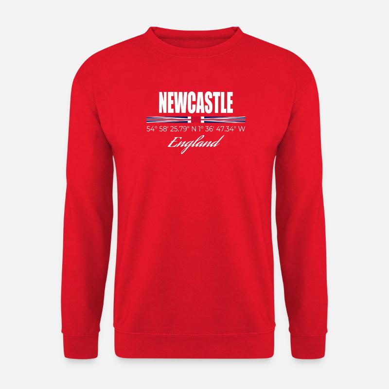 Newcastle - Unisex Pullover - Rot