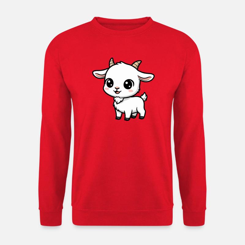 Kawaii Kid Figur - Unisex Pullover - Rot
