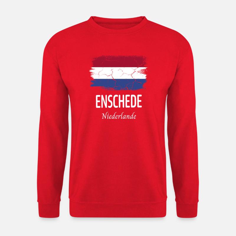 Enschede - Unisex Sweatshirt - red