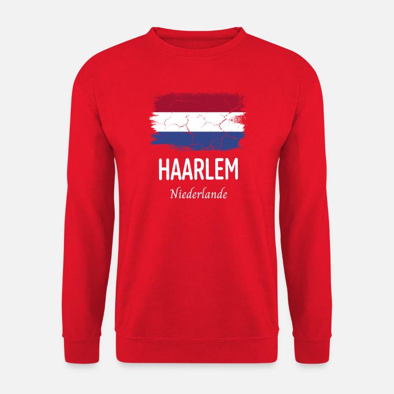Haarlem - Unisex Pullover - Rot