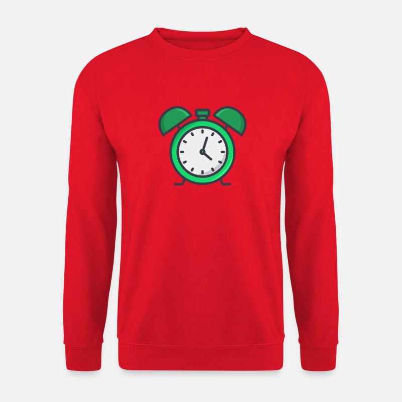 Wecker - Unisex Pullover - Rot