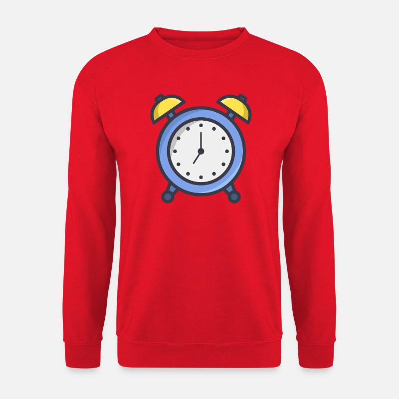 Wecker - Unisex Pullover - Rot