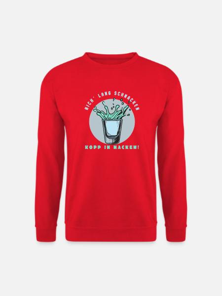 Nordischer Trinkspruch - Unisex Pullover - Rot