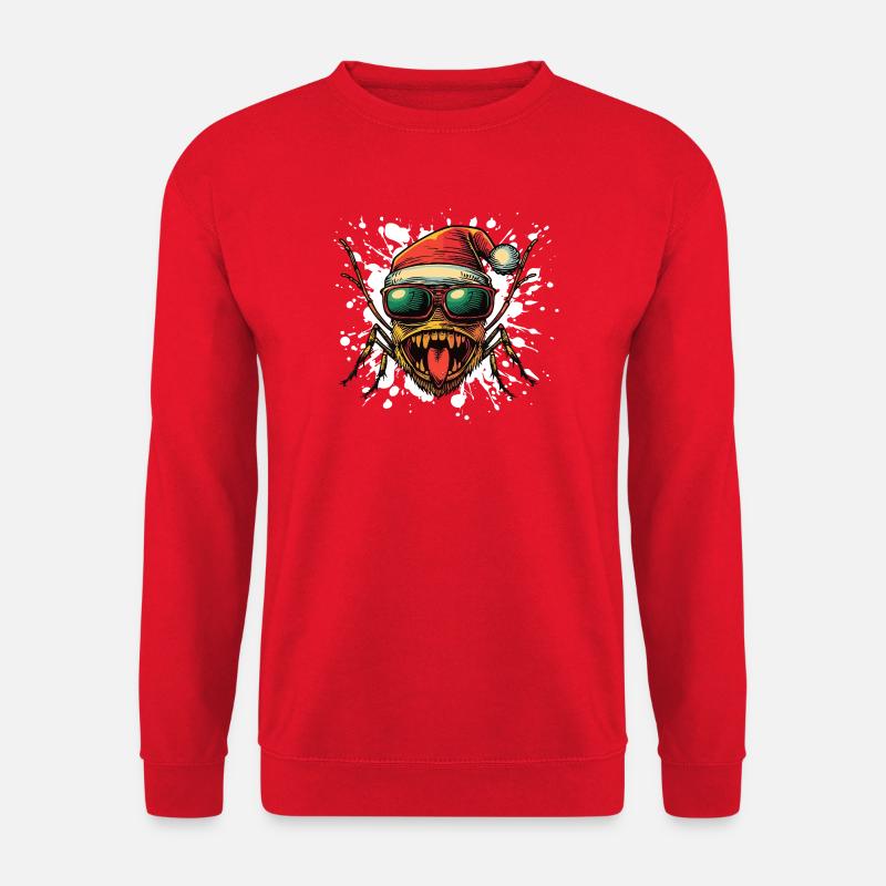 Ameise Weihnachten Lustig - Unisex Pullover - Rot