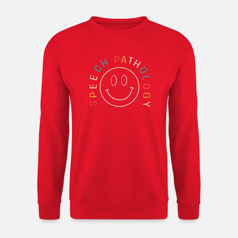 SLP Speech Therapist Speech Pathologist - Unisex Sweatshirt - red