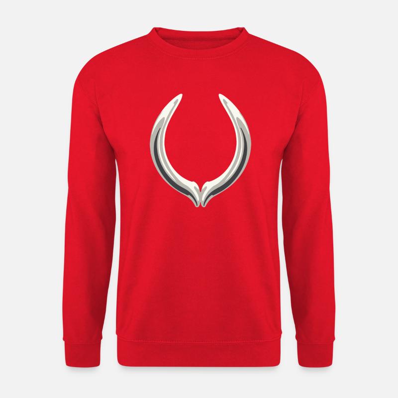 Querlenker-Emblem - Unisex Pullover - Rot