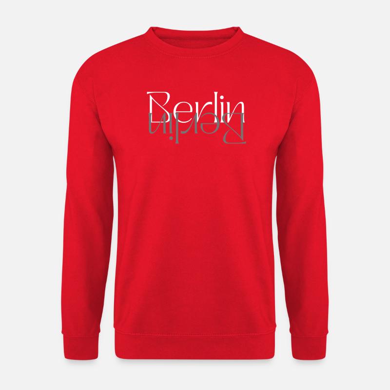 Berliner Glyphen - Unisex Pullover - Rot