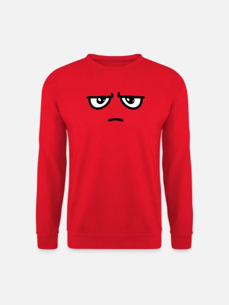 not impressed - Unisex Sweatshirt - red