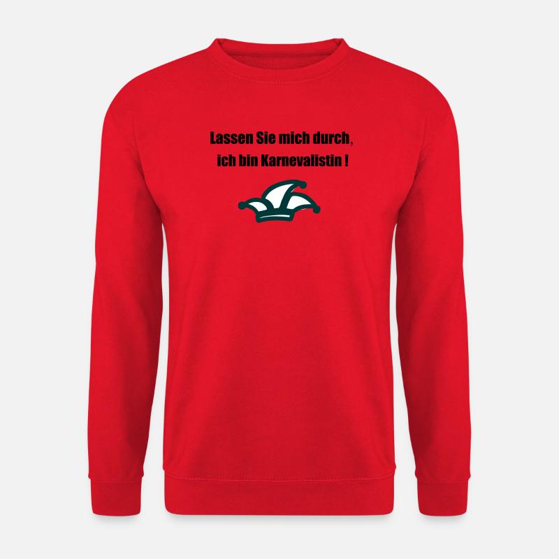Karnevalistin - Unisex Pullover - Rot