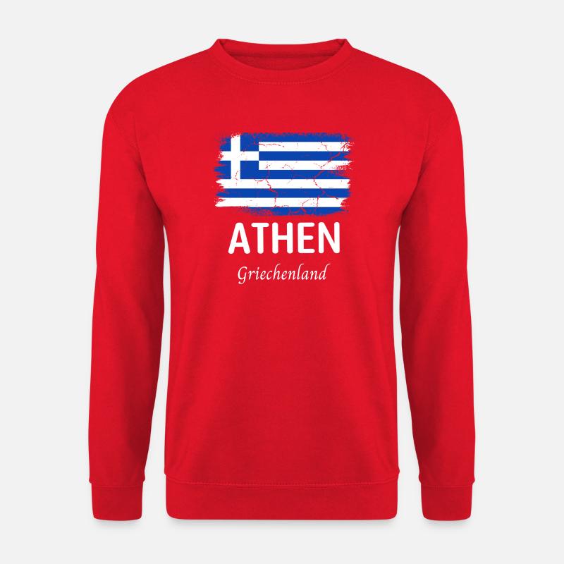 Athen - Unisex Pullover - Rot