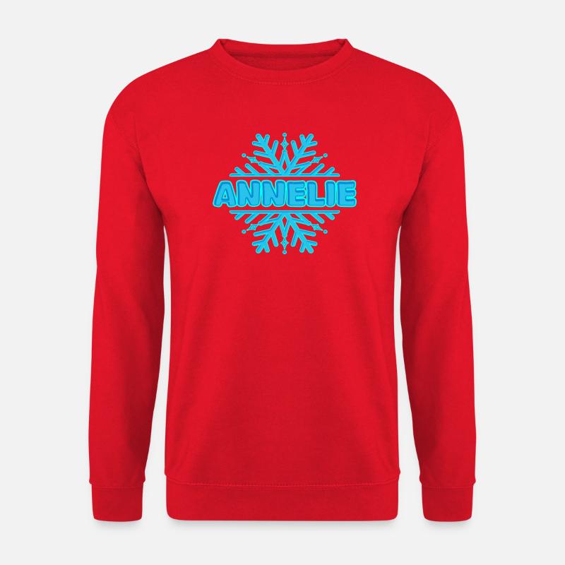 Annelie als Annelie - Unisex Pullover - Rot