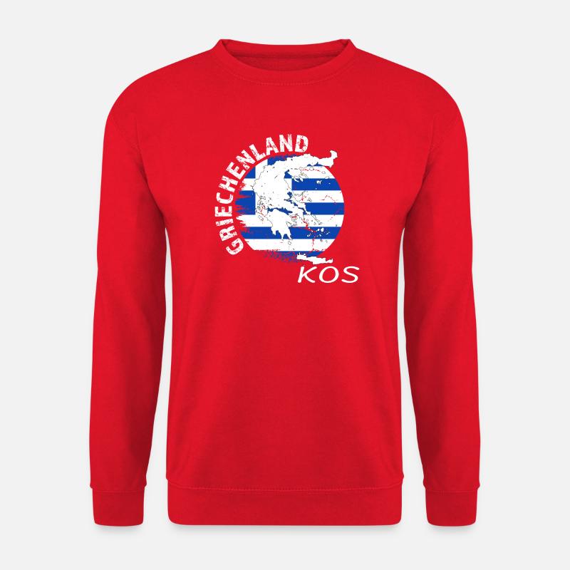 Kos - Unisex Sweatshirt - red