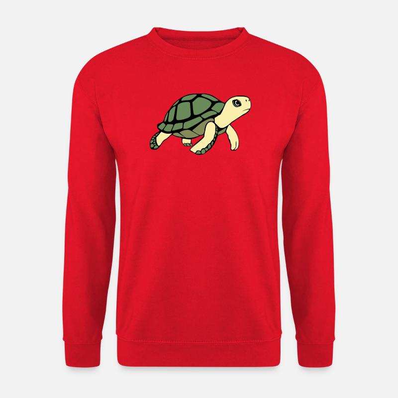 Turtle Turtles - Unisex Sweatshirt - red