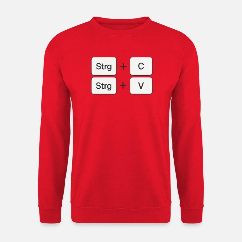 Copy + Paste | Copy + Paste - Unisex Sweatshirt - red