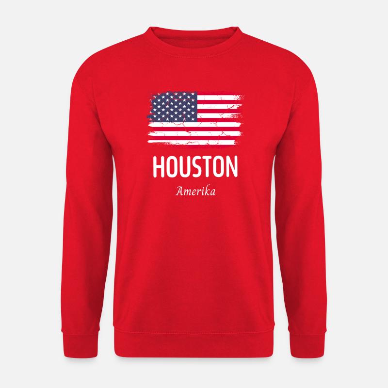 Houston - Unisex Pullover - Rot