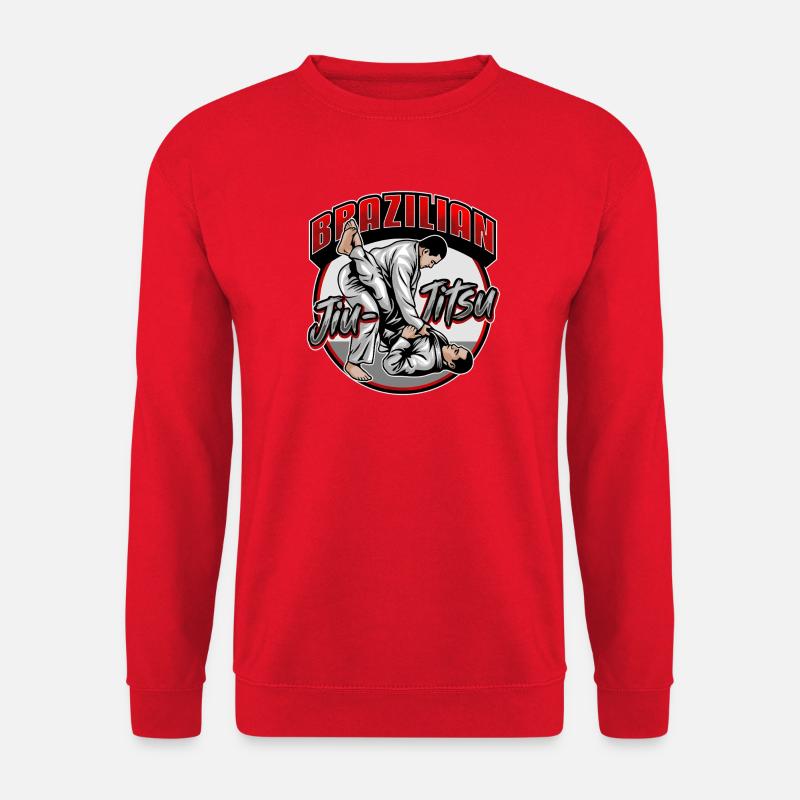 Brasilianische Jiu-Jitsu-Kampfkünste - Unisex Pullover - Rot