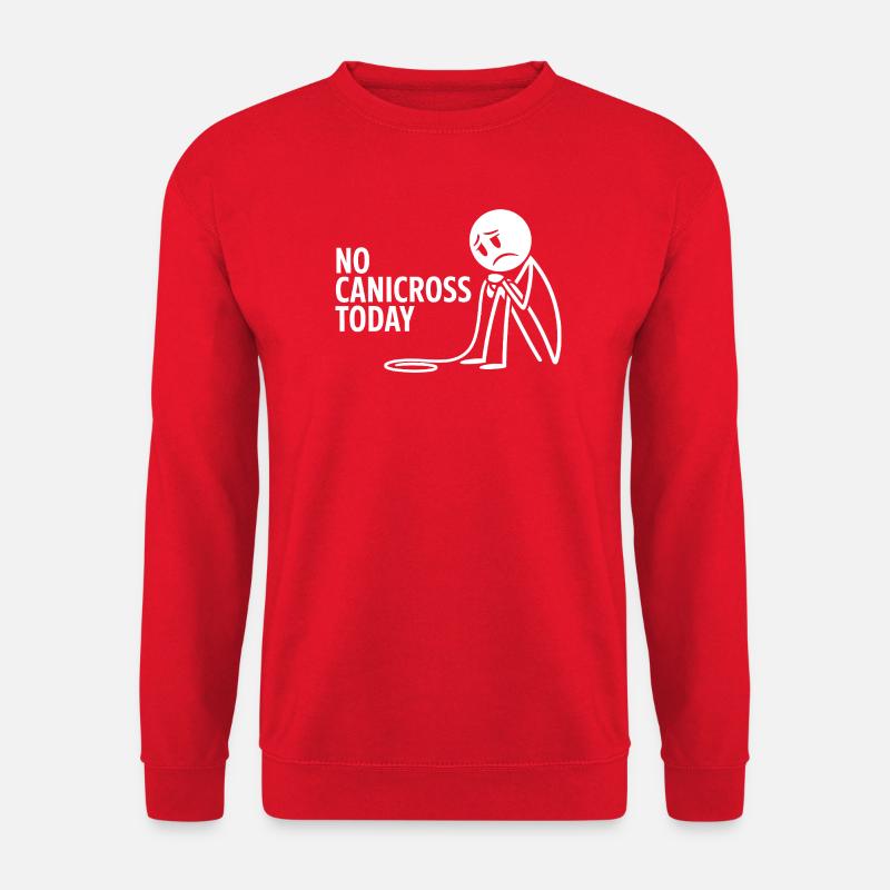 Canicross - Unisex Pullover - Rot