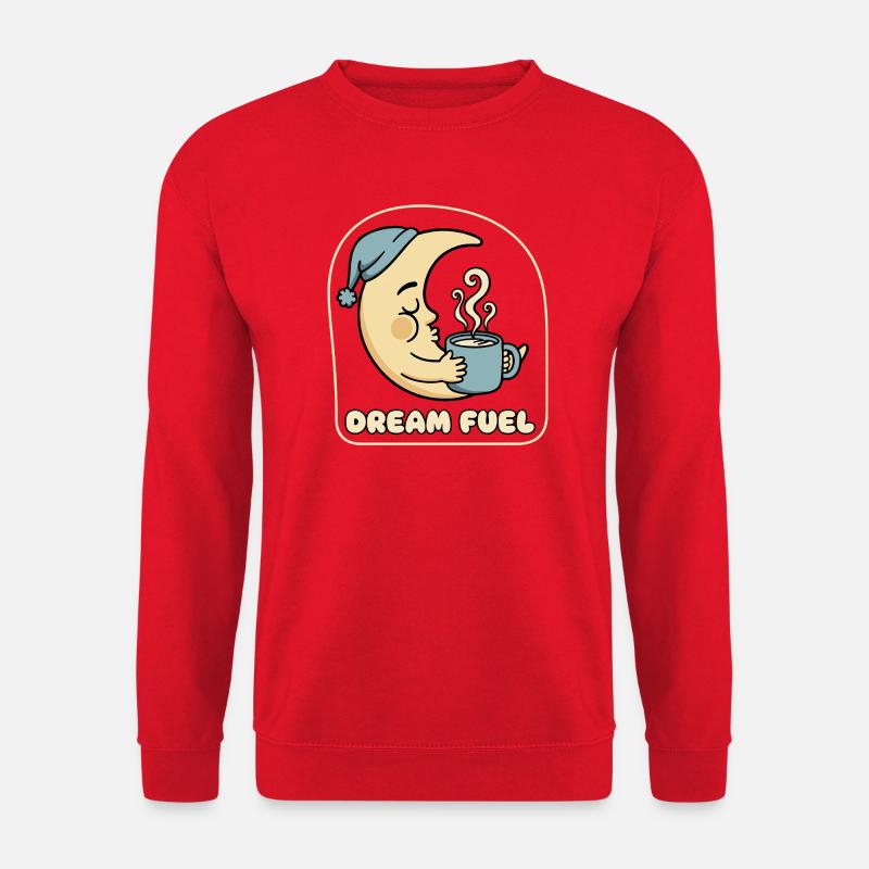Mondtraum Kaffeezauber - Unisex Pullover - Rot