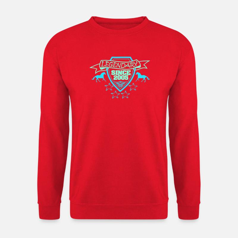 Pferd 2005 - Unisex Pullover - Rot