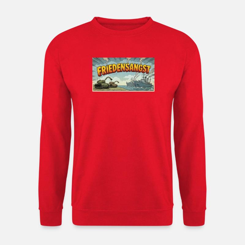 Friedensangst - Unisex Pullover - Rot