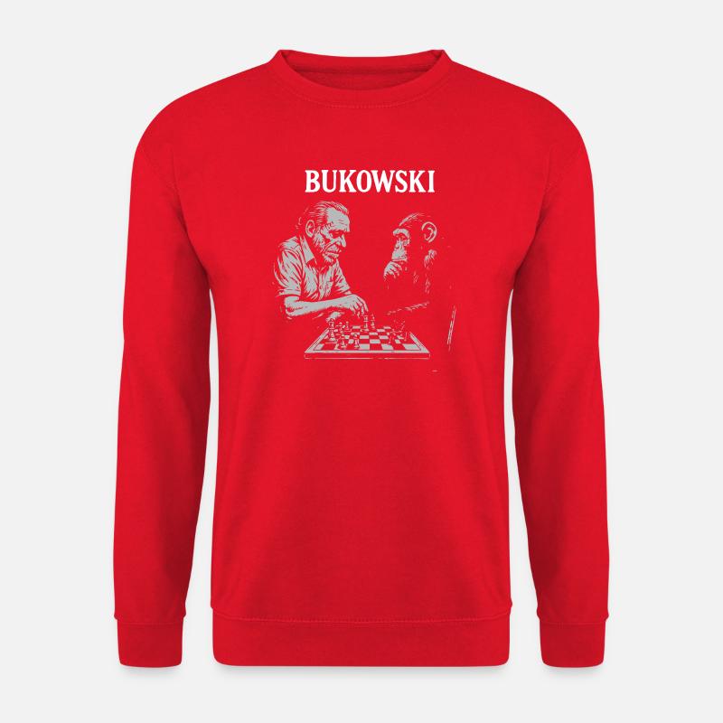 Bukowski Schachduo - Unisex Pullover - Rot