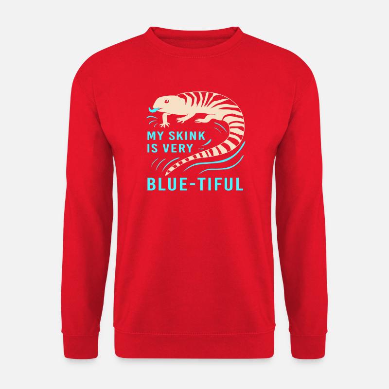 Eidechse - Unisex Pullover - Rot