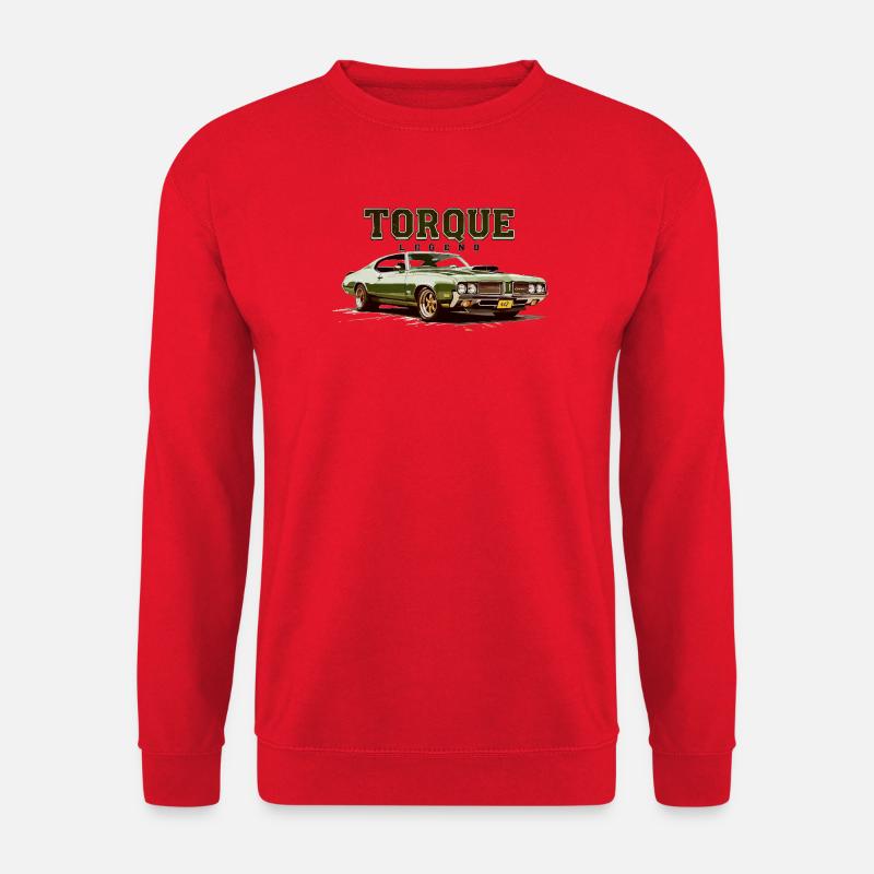 Torque Legend – 442 Classic Power - Unisex Pullover - Rot