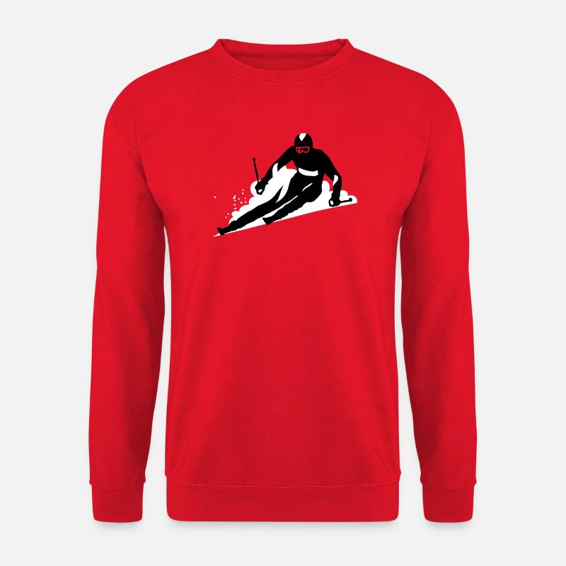 Ski - Unisex Pullover - Rot